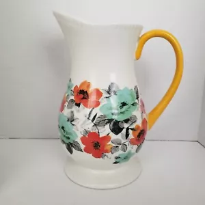Die Pionierin Flohmarkt verziert Blumen 2 Quart Krug #82324.01 - Bild 1 von 10