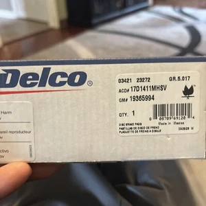 Genuine GM Semi-Metallic Disc Brake Pad Set (Fleet) 19365994 Ac Delco New - Bild 1 von 2