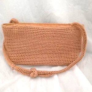 Small Sak Purse 9.5" x 5" - Zipper Closure - 24" Full Strap - Picture 1 of 7