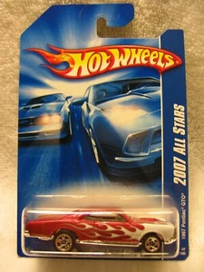 Hot Wheels 2007 All Stars 1967 Pontiac GTO (Red) - Picture 1 of 1