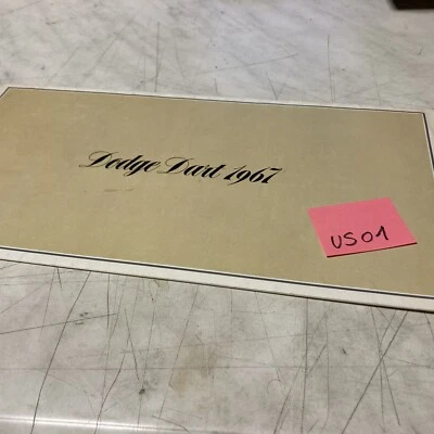 Dodge Dart 1967 Automobile Catalogo Prospetto Opuscolo Vintage - Immagine 1 di 4