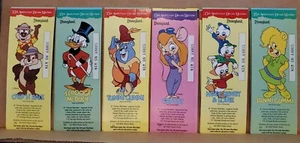 Boletos de máquina de ensueño Disneyland 1990, Rescue Rangers Ducktales - Imagen 1 de 3