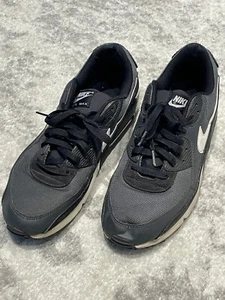 Nike Air Max 90 Sneakers Mens 13 Black White Sneakers Shoes Trainers CN8490-002 - Picture 1 of 10