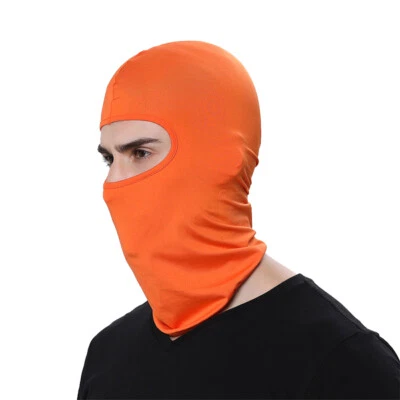 Caza Pasamontañas Lycra Cubierta Facial Completa Protector Cuello Tubo Calentadores Bufandas Snoods Foto 1 de 4