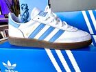Adidas Originals Handball Spezial Size 8 Mens Shoes IE3607 Sky Blue White