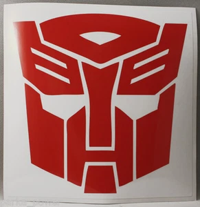 Adesivo Transformers, gare di robot, appassionati di film di fantascienza e giocattoli, decalcomania auto - Foto 1 di 2