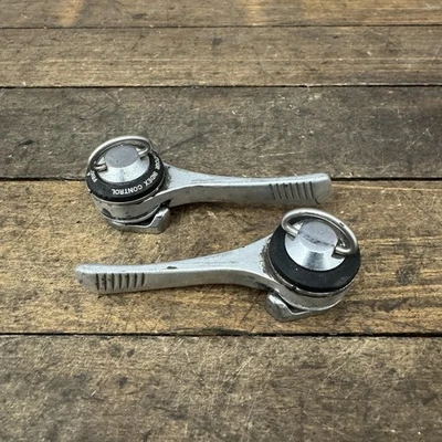 Palancas de cambio de tubo descendente de 6 velocidades Suntour Index Control de colección 75 g Foto 1 de 4