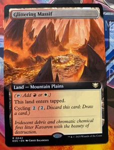 Glittering Massif (Extended Art) - Commander: Edge of Eternities (EOC) - Picture 1 of 1