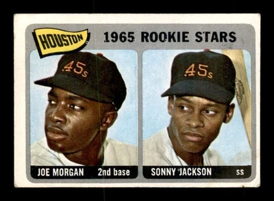 1965 Topps #16 Joe Morgan/Sonny Jackson estrellas novatas en muy buen estado X3329594 Foto 1 de 2