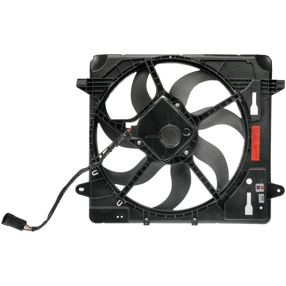 Conjunto de ventilador de refrigeração DAC para Jeep Wrangler 2012-2018 Dorman - Imagem 1 de 4