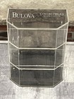 RARE VINTAGE Bulova Acrylic Retail Watch Display Case/SIZE (21