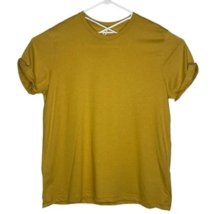 NWT Androgynous Fox Crew Neck T-Shirt Mens XXL Cotton/Polyester Cuffed Sleeves - Picture 1 of 8