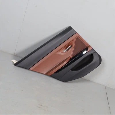 13-15 BMW 640i 650i Gran Coupe Rear Door Panel Left Zimtbraun OEM Used Foto 1 de 4