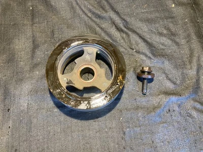 07-15 Mazda CX-9 Duratec 3,7 L cigüeñal polea equilibrador armónico y perno Foto 1 de 4