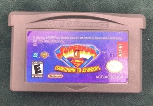 Superman: Countdown to Apokolips (Nintendo Game Boy Advance 2003) Cartridge Only - Picture 1 of 3