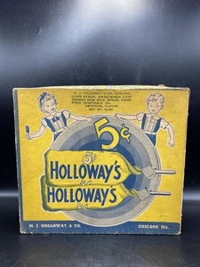 1950’s M. J. HOLLOWAYS’S CHICAGO ILL EMPTY SUCKER BOX - Picture 1 of 7