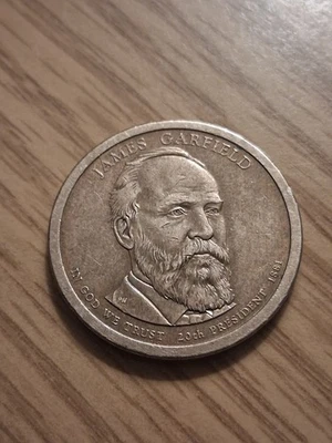 1881 Presidential James Garfield $1 (D (Denver), 2011) Mint Gold, 1 Dollar Coin - Image 1 of 3