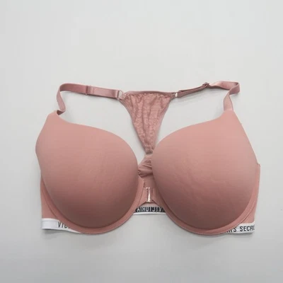 Victorias Secret T Shirt Push Up Bra Full Coverage 36DD Front Closure - Image 1 of 4