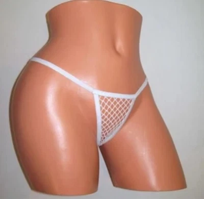 EE. UU. Mujeres Malla Micro Tanga Bikini Calzoncillos Bragas Tanga Lencería Ropa Interior Lg Foto 1 de 4