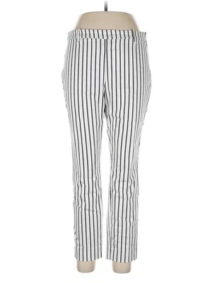 Pantalones informales plateados para mujer H&M 12 Foto 1 de 4