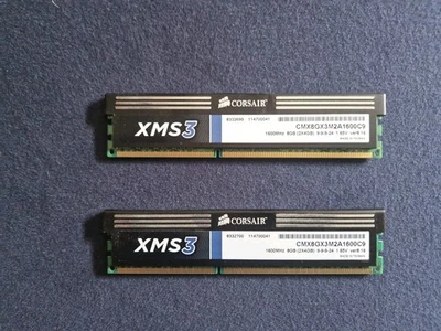 Corsair CMX8GX3M2A1600C9 (8GB, PC3-12800 (DDR3-1600), DDR3 SDRAM, 1600 Mhz, DIMM - Bild 1 von 2