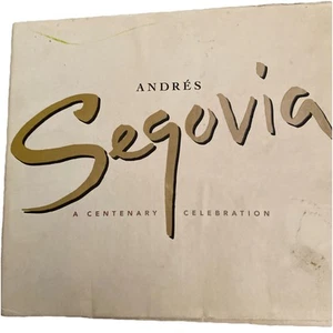 Andres Segovia: A Centenary Celebration (CD, 1994, 4 Disc Box Set, MCA) Good - Picture 1 of 19