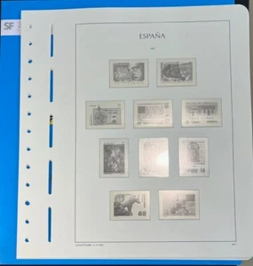 Hojas Spain 1994 Leuchtturm. Mounted With Affixing IN White - Picture 1 of 2