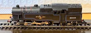 Wrenn (Lima) N Gauge BR Steam Locomotive, Black, 2-6-4, tested in poor box. - Picture 1 of 9