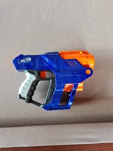 Nerf Gun Blaster Pistole N-Strike Elite Shellstrike DS-6 Knicklader - geprüft - Bild 1 von 3