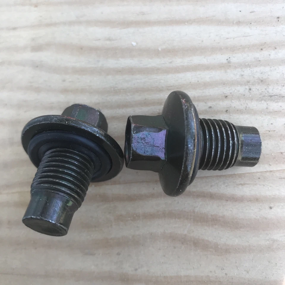 2 piezas para Ford Focus Mondeo 97JM-6730-BA cárter de aceite cárter tapón de drenaje tornillo con sello Foto 1 de 1