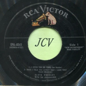 ELVIS PRESLEY (Rip It Up 6 Extended Play Records No Jacket) ROCK 45 RPM RECORD - Picture 1 of 12