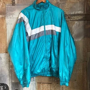 Vintage Puma Windbreaker Jacket Full Zip 90s Throwback VTG Size XL - Picture 1 of 7