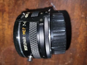 Rokunar MC7 7-ELEMENT AUTO CONVERTER 2X MC FOR MD Tele-Converter LENS - Picture 1 of 4