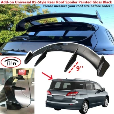 FITS 2011-2017 NISSAN QUEST REAR ROOF AIRPLANE SPOILER LIP WING 51.4'' UNIVERSAL Foto 1 de 4