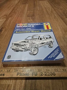 Haynes Repair Manual book Ford Ranger & Small Bronco 2 1983-1992 - Picture 1 of 6