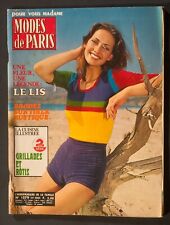 'MODES DE PARIS' FRENCH VINTAGE MAGAZINE/PATTERN SEASIDE ISSUE 17 JULY 1973