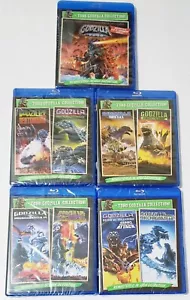 NEW Mixed Toho Godzilla Collection Lot Blu-Ray 9 Movie 9-Discs SOS Destroyah - Picture 1 of 1
