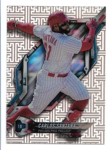 Placa de circuito Carlos Santana 2018 Tops High Tek Pattern 4 #HT-CS Phillies - Imagen 1 de 2