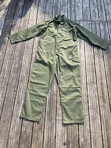Genuine British Army Military Overalls Boiler Suit Mechanic Coveralls Size 6