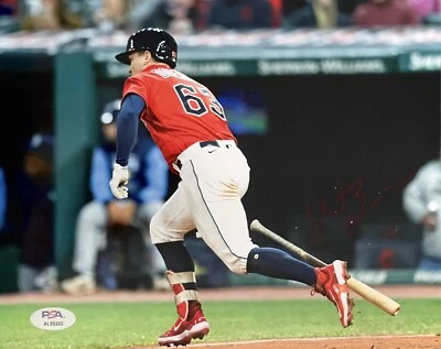 Will Brennan Signed Autographed Cleveland Guardians 8x10 Photo PSA/DNA - Image 1 of 2