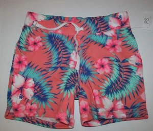 NEW PS From Aeropostale Girls 10 year Palm Tree Bermuda Length Shorts Glitter - Picture 1 of 1