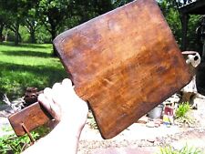 Primitive Wooden Square bread paddle board wall hang 2791