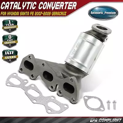 Front Right Catalytic Converter for Hyundai Santa Fe 2007-2009 Veracruz V6 3.3L - Image 1 of 4