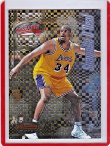 1998-99 Bowman Best Cuts Shaquille O'neal #BC10 - Lakers HOF - Picture 1 of 2