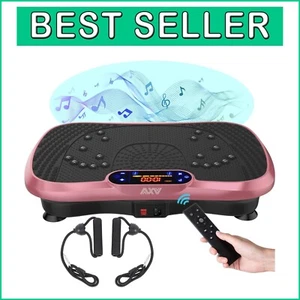 LED Display Vibration Plate with Resistance Bands & Ergonomic Design - 280 lbs - Picture 1 of 9