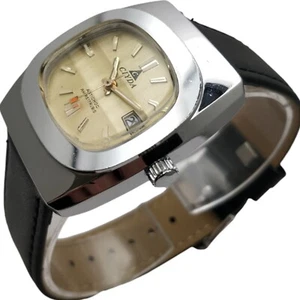 Clyda 37mm 1970s Cal Mécanique Lorsa P75 LEBROCANTHEURE MONTRE VINTAGE WATCH - Photo 1 sur 6