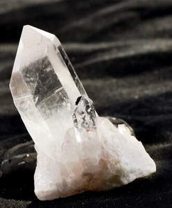 Himalayan silver quartz lemurian natural point #7436 - Picture 1 of 5