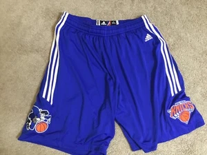 2015 New York Knicks NBA D League Westchester Knicks Adidas Game Shorts 3xl - Picture 1 of 6
