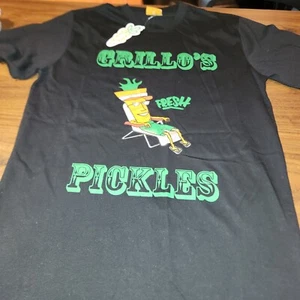 NEW Carrots By Anwar Carrots Men's X Grillo's Pickles Tee T-Shirt Black size L - Picture 1 of 4