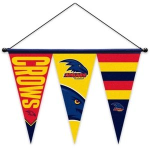 Team AFL Football Set of 3 Felt Wall Pennant with Hanger - Picture 1 of 16